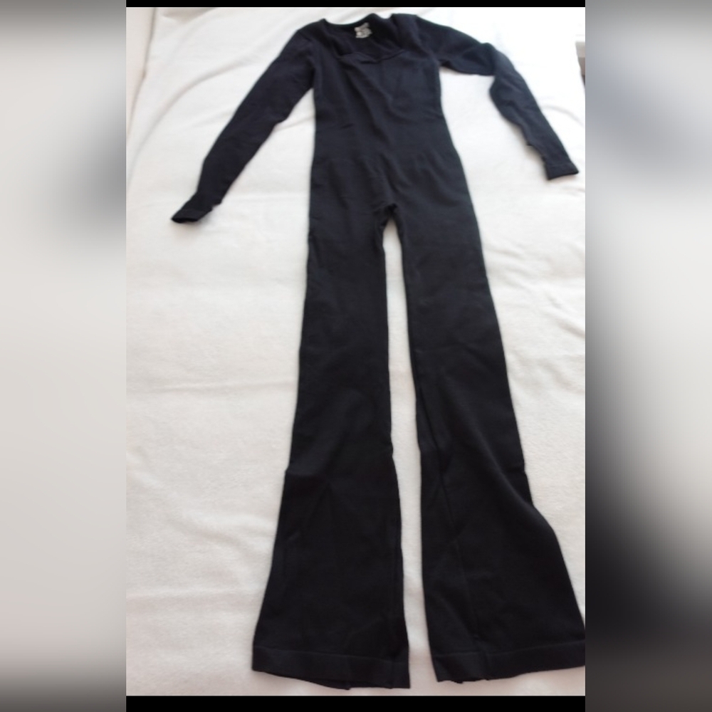 OQQ Black Jumpsuit